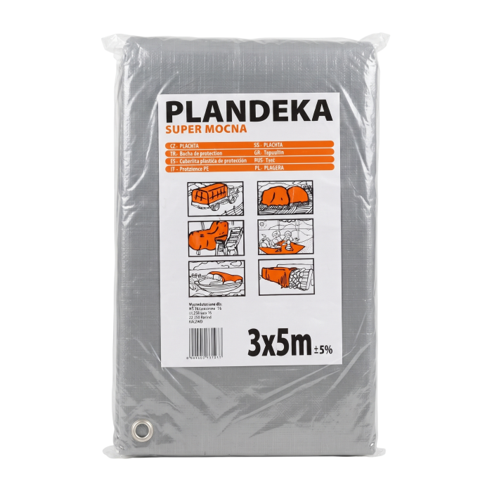 Тент 3x5 тарпаулін [150 г/м2] Wimar